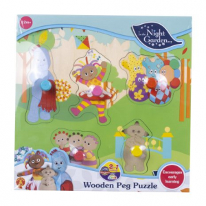 1552 In the Night Garden Wooden Peg Puzzle in 6pc CDU 7 1552 In the Night Garden Wooden Peg Puzzle in 6pc CDU - Image 4
