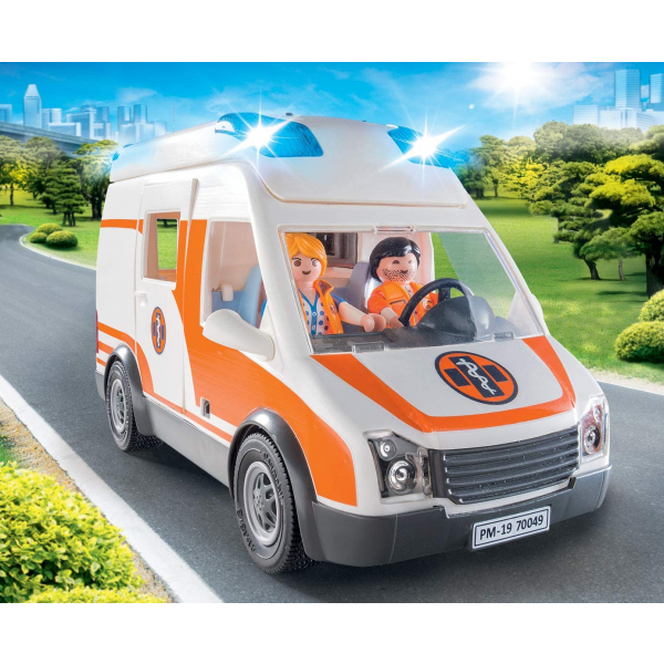 Ambulance with lights 2 71XxBTIrrLL. AC SL1385 - HTUK Gifts
