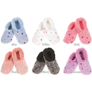 Snoozies Lotsa Dots Ladies Slippers