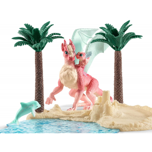 Schleich Dragon Island With Treasure - Image 3