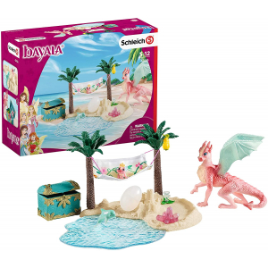 Schleich Dragon Island With Treasure