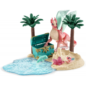 Schleich Dragon Island With Treasure - Image 2