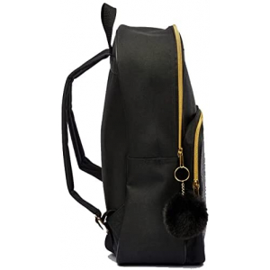 Sequin Back To School Backpack With Pom Pom - Image 2