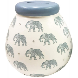 Pot Of Dreams Elephant Blue