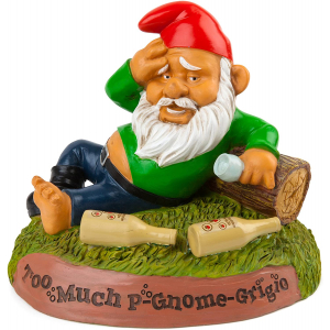 Hungover Garden Gnome