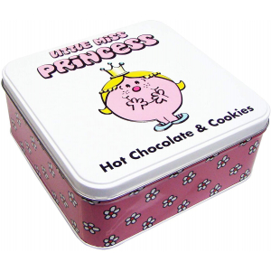 Miss Little Miss Princess Tin Filled with Hot Chocolate & Cookies With Strawberry Refreshers Biscuits Tin 5 Miss Little Miss Princess Tin Filled with Hot Chocolate & Cookies With Strawberry Refreshers Biscuits Tin - Image 2