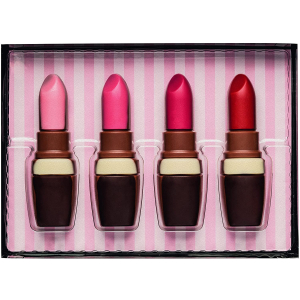 Novelty Chocolate Gift Set Of 3 Chocolate Lipstick, Handbag , Nail Polish Chocolate Gift Set Valentine - Image 4