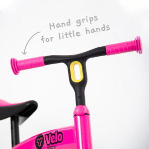 YVelo Junior Balance Bike 2018 Refresh Pink 4L/13L CL - Image 3
