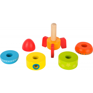 Colourful Stacking Rocket - Image 4
