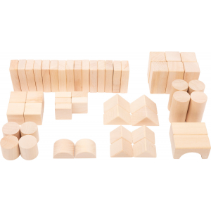 Wooden Bricks Nature 50pack - Image 3