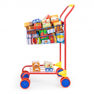 Shopping Cart With Toy Food Boxes 7 Shopping Cart With Toy Food Boxes - Image 3