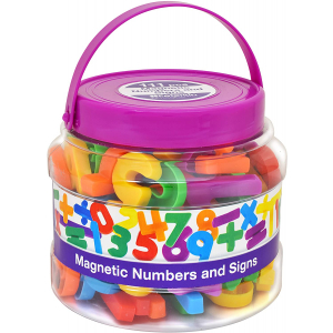 Magnetic Numbers And Signs - 111pcs