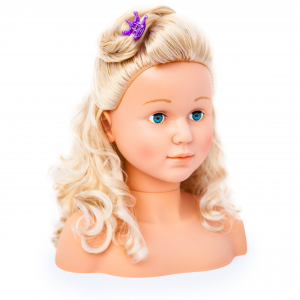 Super Model Styling Head With Make-Up and Hair Accessories - Image 4