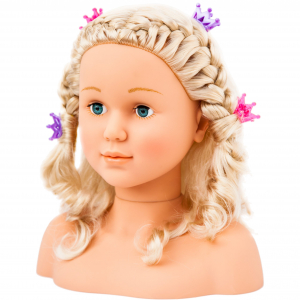 Super Model Styling Head With Make-Up and Hair Accessories - Image 6