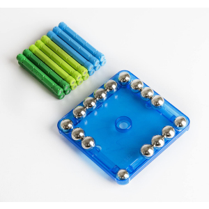 Color Classic Building Set, Blue and Green, 35 Pieces - Image 4