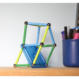 Color Classic Building Set, Blue and Green, 35 Pieces - Image 3