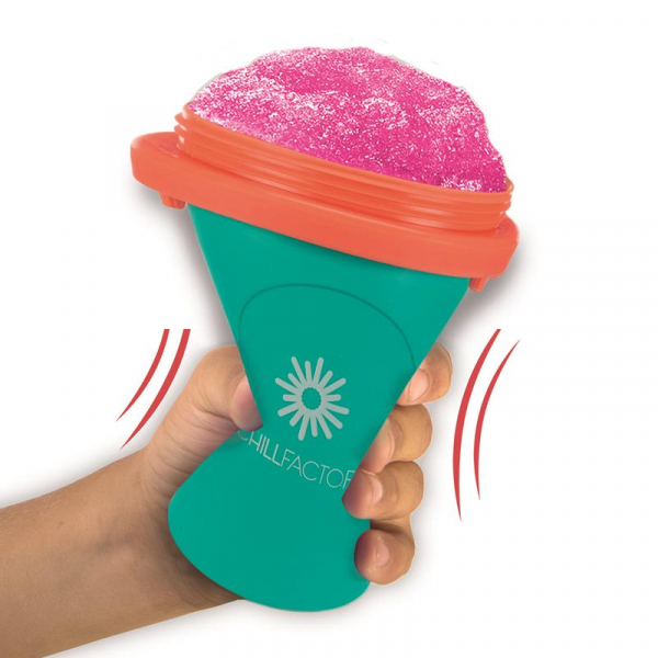 CHILLFACTOR NEON SLUSHY MAKER 9 0015492 chill factor neon slushy maker green - HTUK Gifts