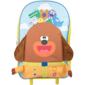 Hey Duggee Gary Wheeled Trolley Bag Luggage