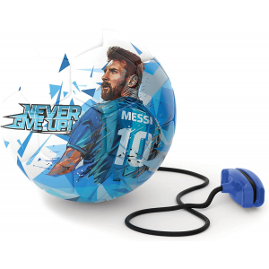 Messi Soft Touch Training Ball - Size 2 / Never Give Up - White