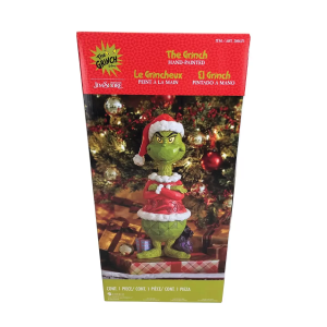 Christmas Grinch Santa Statue 20 Inch (50.8cm) 5 Christmas Grinch Santa Statue 20 Inch (50.8cm) - Image 2
