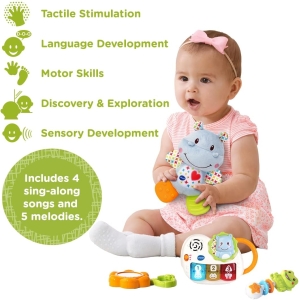 VTech My First Gift Set, New-born Baby Toys, Baby Teether, Baby Rattle & Baby Musical Toy, - Image 16