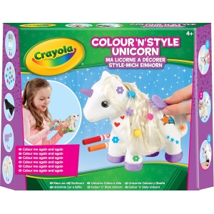 CRAYOLA Colour 'n' Style Unicorn Ideal for Kids Aged 4+