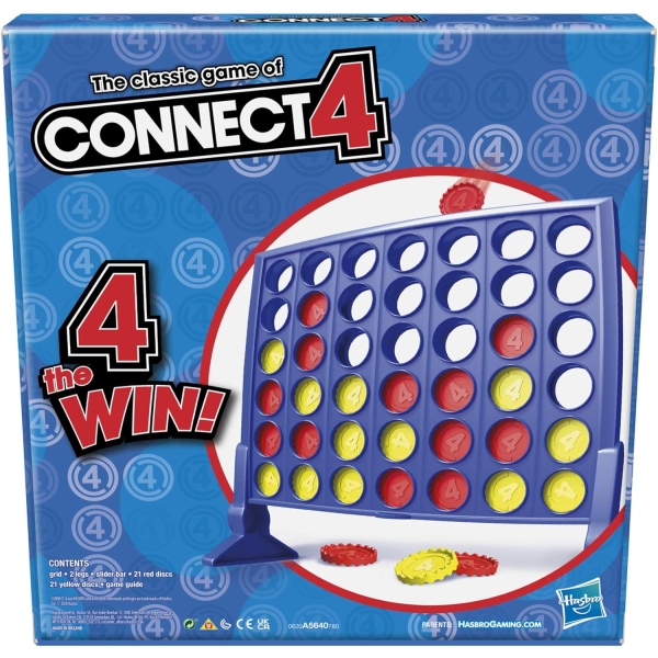 The Classic Game of Connect 4 Strategy Board Game for Kids 1 connect 5 - HTUK Gifts