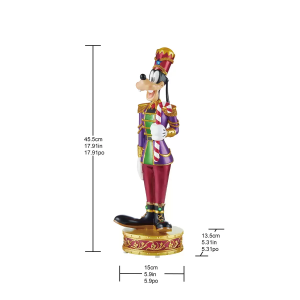 Disney Christmas Mickey & Goofy Nutcrackers with LED Lights & Sounds 15.1 Inch (38.5cm) 8 Disney Christmas Mickey & Goofy Nutcrackers with LED Lights & Sounds 15.1 Inch (38.5cm) - Image 4