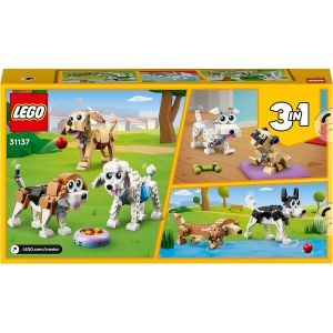 Lego Creator 3 in 1 Adorable Dogs Set with Dachshund, Pug, Animal Building Toy for Kids 9 Lego Creator 3 in 1 Adorable Dogs Set with Dachshund, Pug, Animal Building Toy for Kids - Image 2