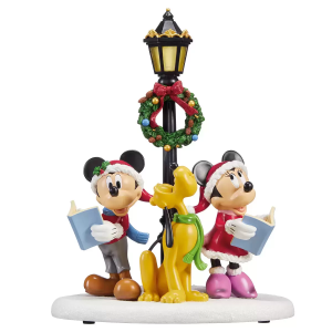 Disney Christmas Caroler Table Top Ornament with Lights & Sounds 15.5 Inch (39.4cm) 6 Disney Christmas Caroler Table Top Ornament with Lights & Sounds 15.5 Inch (39.4cm) - Image 2
