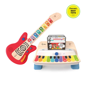 Baby Einstein Together in Tune Duo Piano & Guitar Safe Wireless Wooden Musical Toddler Toys, (6+ Months) 6 Baby Einstein Together in Tune Duo Piano & Guitar Safe Wireless Wooden Musical Toddler Toys, (6+ Months) - Image 2