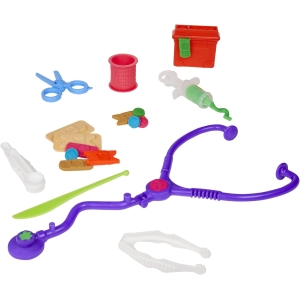 Play-Doh Care n Carry Vet Playset with Toy Dog, Carrier, 10 Tools, 5 Colours, Multicolor 23 Play-Doh Care n Carry Vet Playset with Toy Dog, Carrier, 10 Tools, 5 Colours, Multicolor - Image 6