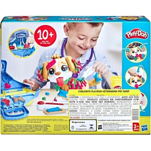 Play-Doh Care n Carry Vet Playset with Toy Dog, Carrier, 10 Tools, 5 Colours, Multicolor 19 Play-Doh Care n Carry Vet Playset with Toy Dog, Carrier, 10 Tools, 5 Colours, Multicolor - Image 2