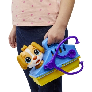 Play-Doh Care n Carry Vet Playset with Toy Dog, Carrier, 10 Tools, 5 Colours, Multicolor 31 Play-Doh Care n Carry Vet Playset with Toy Dog, Carrier, 10 Tools, 5 Colours, Multicolor - Image 14