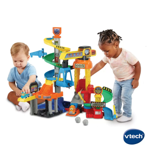 VTech Toot-Toot Drivers Construction Site, Car Tracks for Kids with Lights and Sounds 9 VTech Toot-Toot Drivers Construction Site, Car Tracks for Kids with Lights and Sounds - Image 5