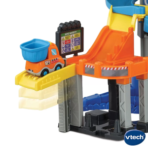 VTech Toot-Toot Drivers Construction Site, Car Tracks for Kids with Lights and Sounds 6 VTech Toot-Toot Drivers Construction Site, Car Tracks for Kids with Lights and Sounds - Image 2