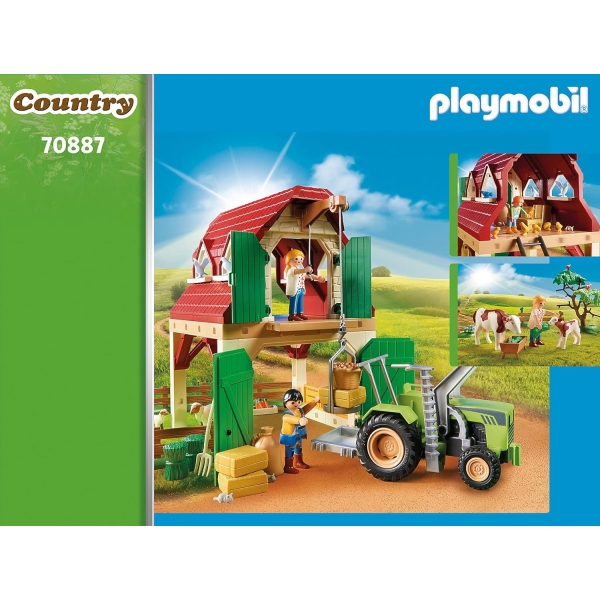 Playmobil Country Farm Set ,Toys for Children Ages 4+ 4 toys 2 - HTUK Gifts