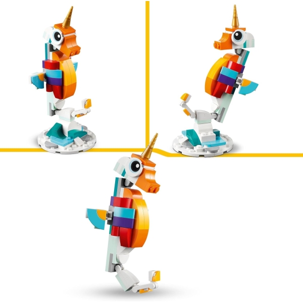 Creator 3 in 1 Magical Unicorn Toy 1 uni 4 - HTUK Gifts