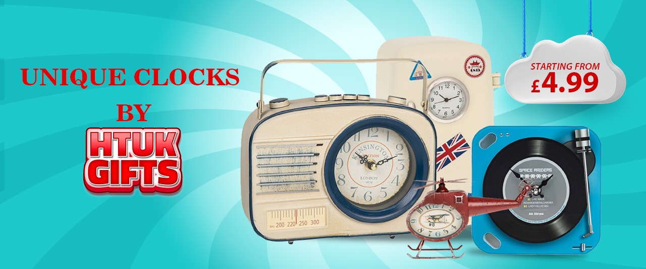 unique clocks by htuk - HTUK Gifts
