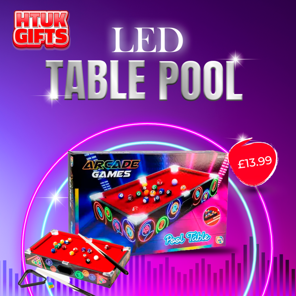 LED table pool